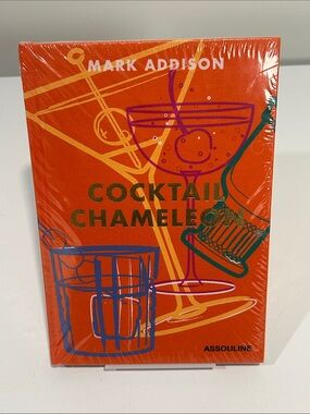 Assouline Cocktail Chameleon Hardcover Book - Brand New & Sealed!